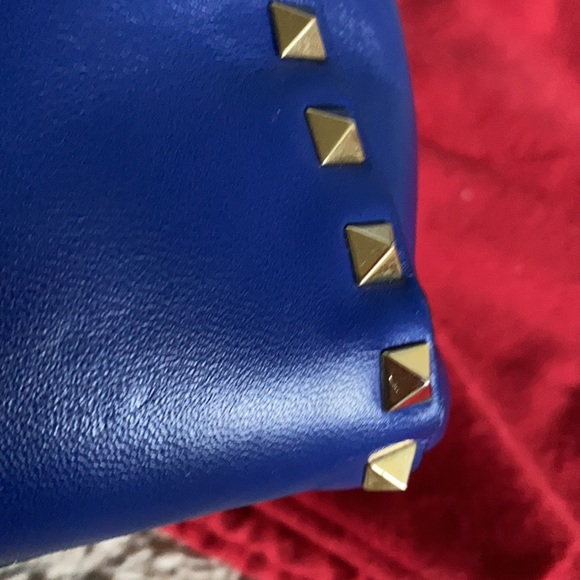 RARE Valentino Rockstud tote in cobalt blue - Picture 13 of 13